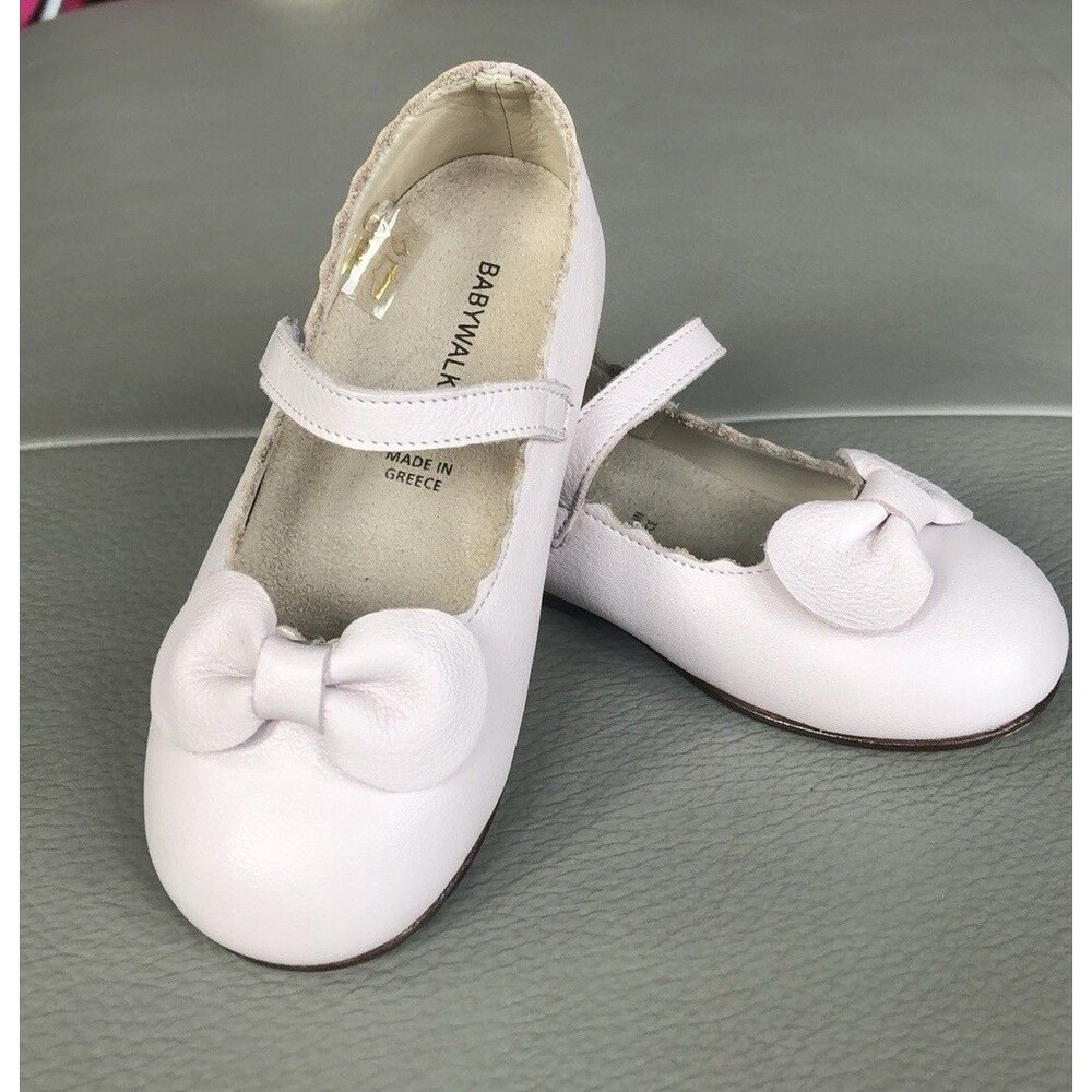 New Babywalker European Leather Baby Shoes EU 23/7C Pink  $150 Boutique Designer